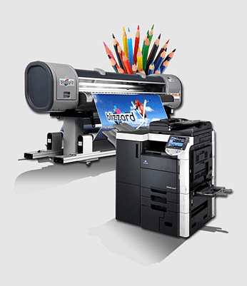Printer marketing illustration